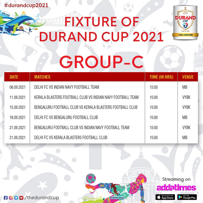 130 Durand Cup Football 2021 : kolkatafootball.com