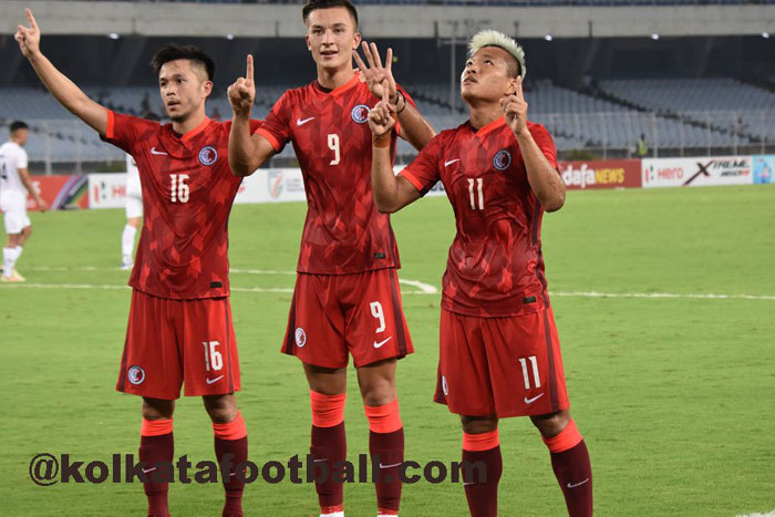 
08.06.2022 : HONGKONG  <b><font color=red> 2-1  </b></font> AFGHANISTAN : kolkatafootball.com