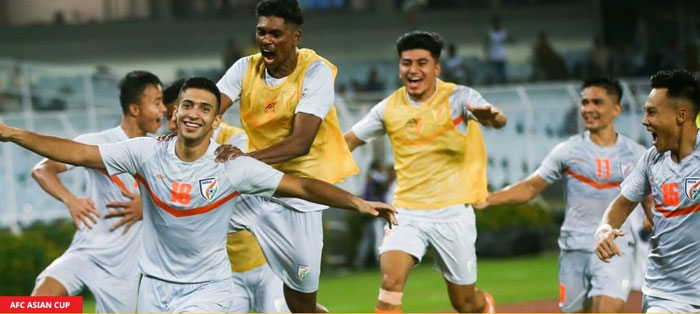 
11.06.2022 : INDIA  <b><font color=red> 2-1  </b></font> AFGHANISTAN (FT) : kolkatafootball.com