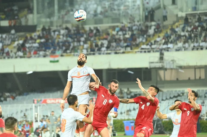 
11.06.2022 : INDIA  <b><font color=red> 2-1  </b></font> AFGHANISTAN (FT) : kolkatafootball.com