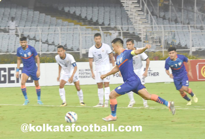 
08.06.2022 : INDIA   <b><font color=red> 2-0  </b></font> CAMBODIA : kolkatafootball.com