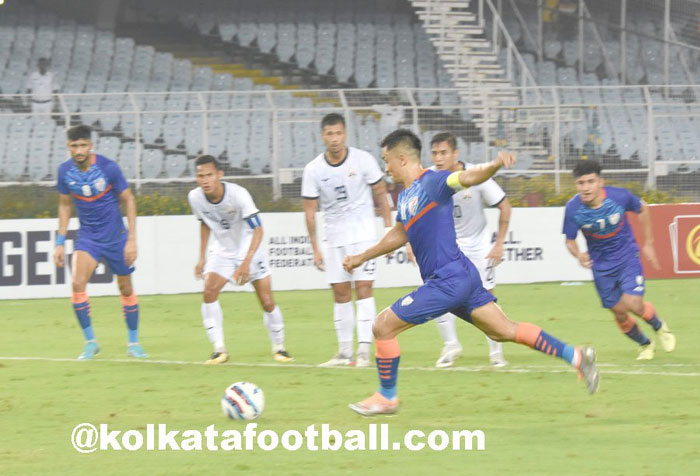 
08.06.2022 : INDIA   <b><font color=red> 2-0  </b></font> CAMBODIA : kolkatafootball.com