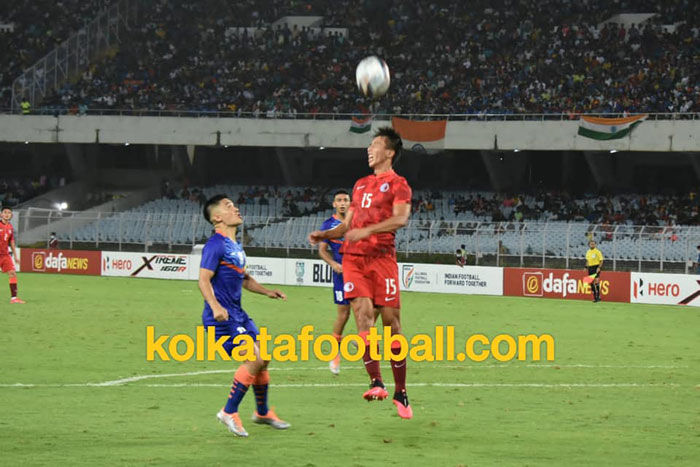 
14.06.2022 : INDIA   <b><font color=red> 4-0 </b></font> HONG KONG (YBK- FT..) : kolkatafootball.com