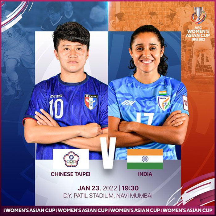 AFC WOMEN ASIAN CUP - 2022 : kolkatafootball.com