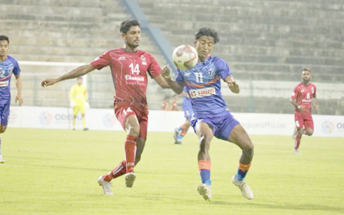 18.04.2022 : INDIAN ARROWS <b><font color=red> 1-2 </b></font> CURCHILL BEOTHERS : kolkatafootball.com