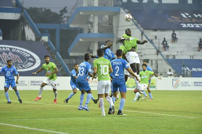 MATCH-2 : 26.12.21 : GOKULAM KERALA FC <b> <font color=red> 1-0 </b></font> CHURCHILL BROTHERS (KALYANI - FT) : kolkatafootball.com
