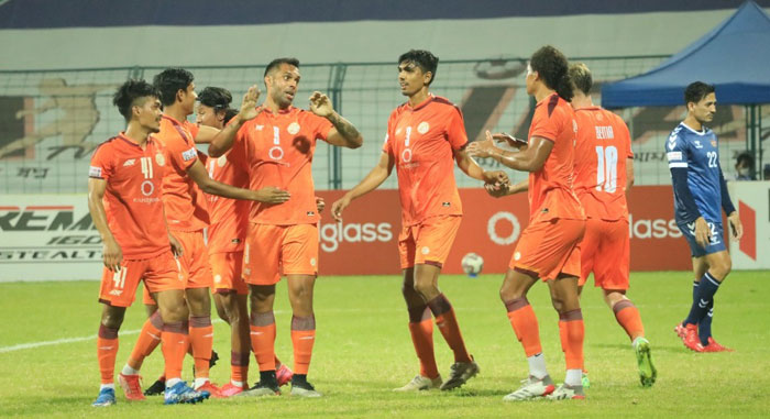 08/03/2022 : KENKRE FC <b><font color=red> 0-4 </b></font> ROUNDGLASS PUNJAB FC: kolkatafootball.com