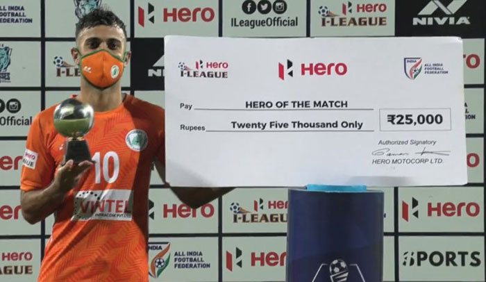 
03/03/2022 : Neroca FC <b><font color=red> 0-0 </b></font> Gokulam Kerala FC : kolkatafootball.com