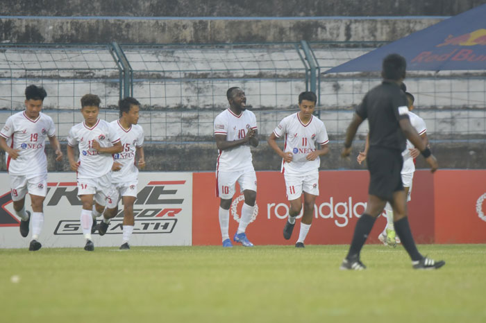 
11/03/2022 : ROUNDGLASS PUNJAB  FC <b><font color=red> 4-3 </b></font> AIZAWL FC: kolkatafootball.com