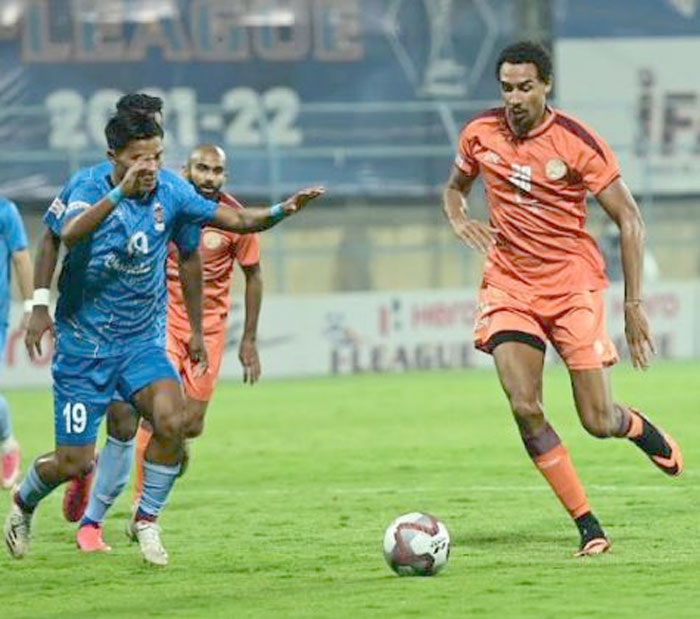 04/03/2022 : ROUNDGLASS PUNJAB FC <b><font color=red> 2-2 </b></font> CHURCHILL BROTHERS FC : kolkatafootball.com