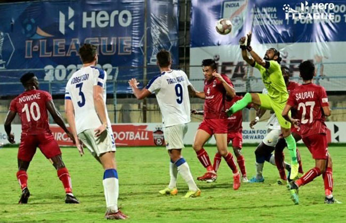 
06.04.2022 : REAL KASHMIR FC -<b><font color=red> 0-1 </b></font> CHURCILL BROTHERS FC : kolkatafootball.com