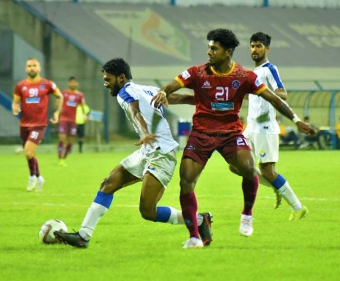 
10.04.2022 : RAJASTHAN UNITED FC -<b><font color=red> 2-2 </b></font> REAL KASHMIR FC : kolkatafootball.com