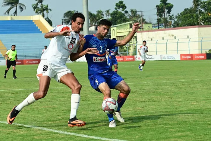 
06.04.2022 : ROUNDGLASS PUNJAB FC -<b><font color=red> 3-1 </b></font> INDIAN ARROWS  : kolkatafootball.com