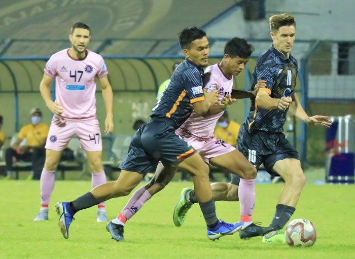 29.04.2022 : ROUNDGLASS PUNJAB <b><font color=red> 2-1 </b></font> RAJASTHAN UNITED : kolkatafootball.com
