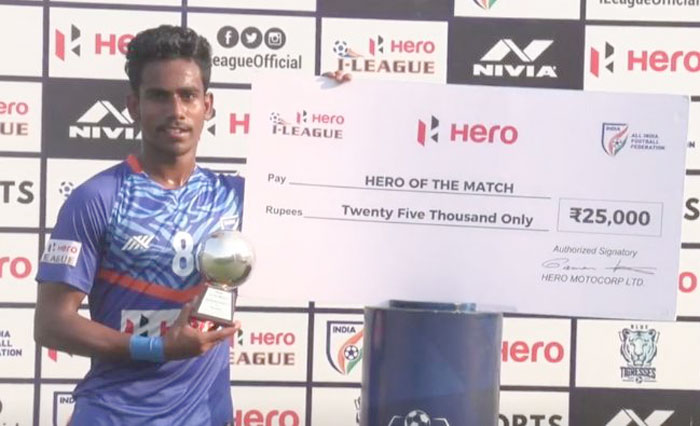 16/03/2022 : RAJASTHAN UNITED <b><font color=red> 0-0 </b></font>INDIAN ARROWS : kolkatafootball.com