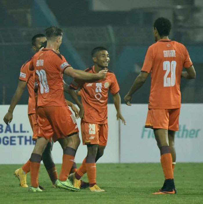 MATCH-3 : 26.12.21 : RAJASTHAN UNITED FC <b> <font color=red> 0-2 </b></font> ROUNDGLASS PUNJAB FC (KALYANI - FT) : kolkatafootball.com