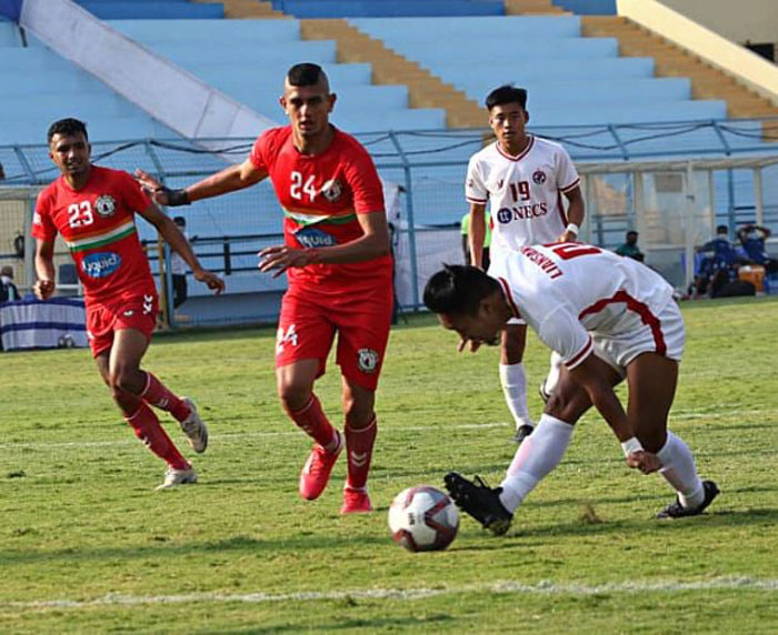 15/03/2022 : SUDEVA FC <b><font color=red> 1-2 </b></font> AIZAWL FC: kolkatafootball.com