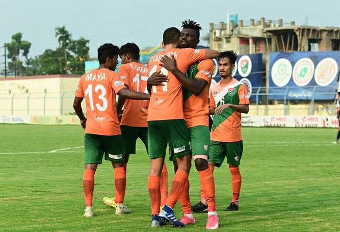 
01.04.2022 : SHRINIDHI DECCAN FC -<b><font color=red> 1-1 </b></font> KENKRE  FC : kolkatafootball.com