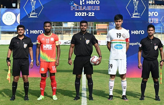09.04.2022 : TRAU FC -<b><font color=red> 0-0 </b></font> SUDEVA DELHI FC : kolkatafootball.com
