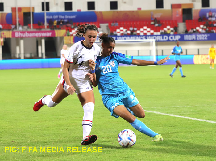 FIFA U-17 WOMEN WORLD CUP - INDIA 2022 LIVE SCORE