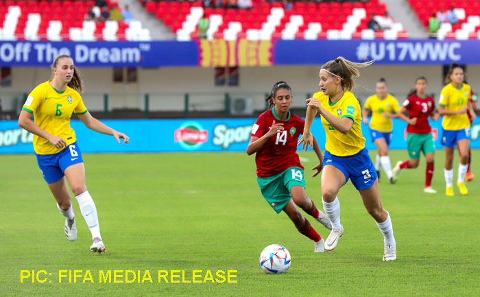 FIFA U-17 WOMEN WORLD CUP - INDIA 2022 LIVE SCORE