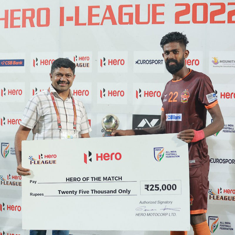 aiff hero i-leaguE 2022-23 LIVE SCORE