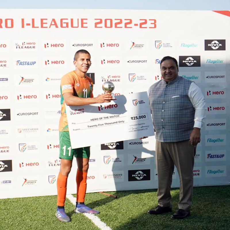 aiff hero i-leaguE 2022-23 LIVE SCORE