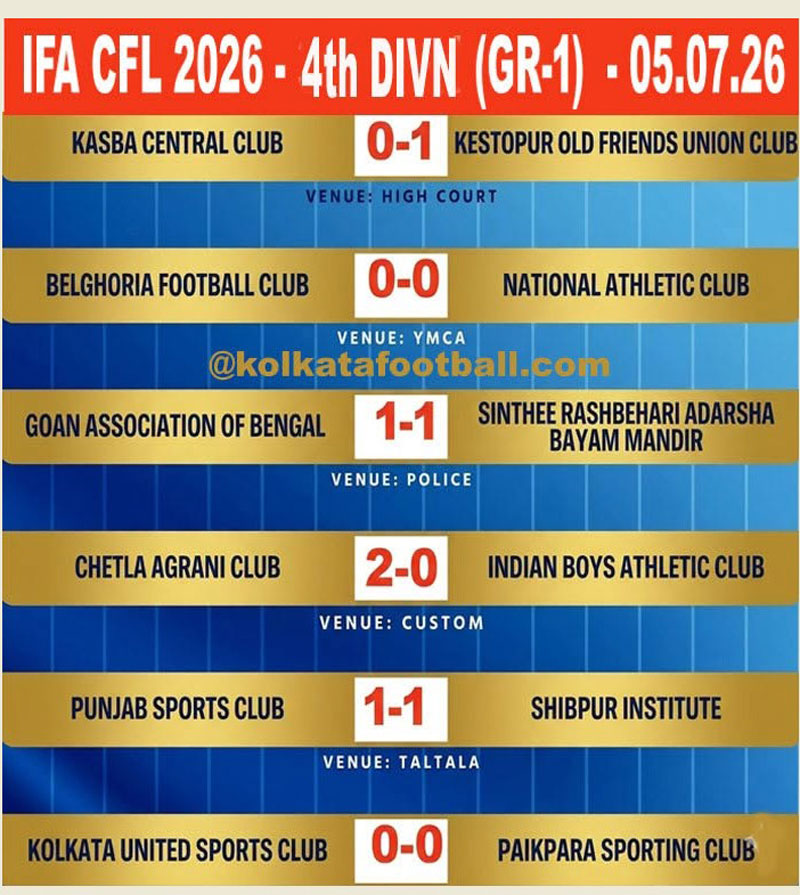 IFA CFL LOWER DIVISION 2026