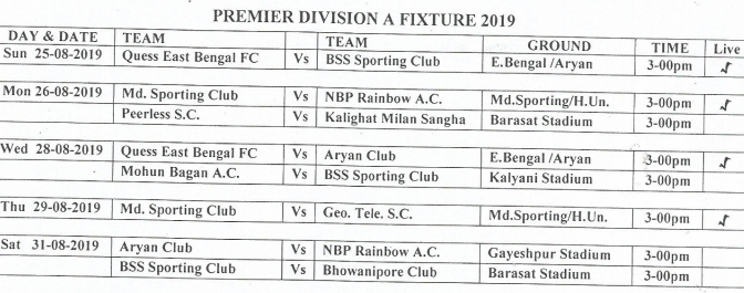  ifa cfl premier-a revised fixture 2019-20