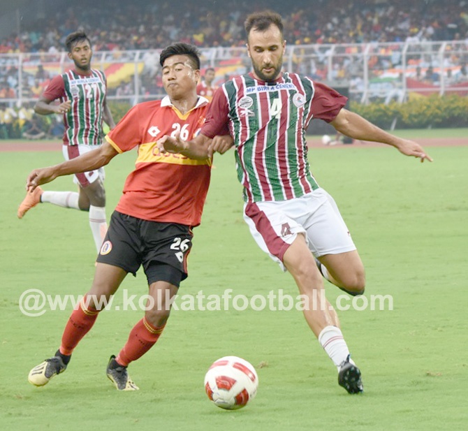 01.09.2019 : MOHUN BAGAN <b><font color=red> 0-0 </b></font> EAST BENGAL  (VYBK - FT..)