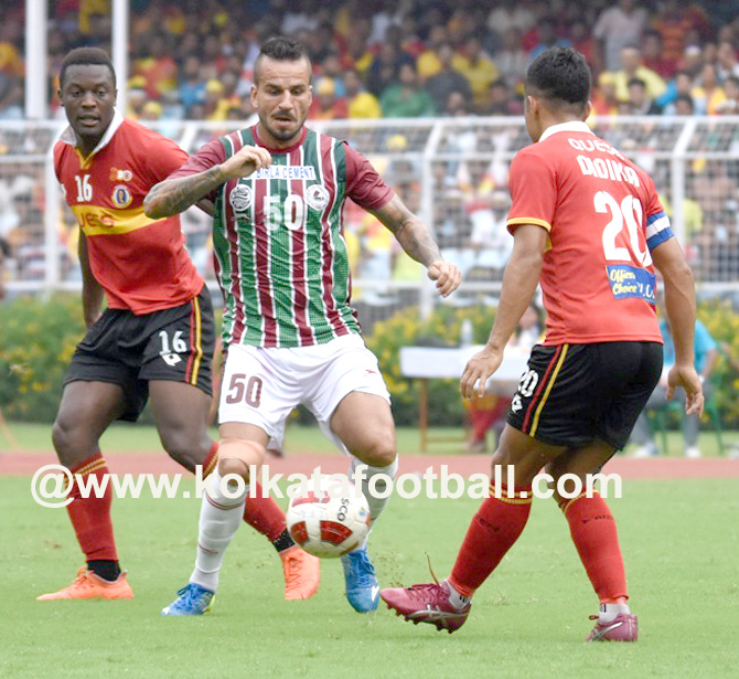 01.09.2019 : MOHUN BAGAN <b><font color=red> 0-0 </b></font> EAST BENGAL  (VYBK - FT..)