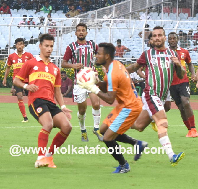 01.09.2019 : MOHUN BAGAN <b><font color=red> 0-0 </b></font> EAST BENGAL  (VYBK - FT..)