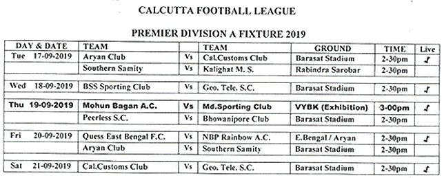  ifa cfl premier-a revised fixture 2019-20