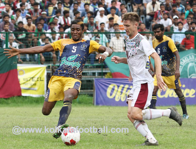 MOHUN BAGAN <b><font color=red> 1-1 </b> </font> CAL. CUSTOMS (FT.)