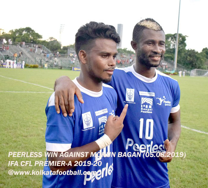 MOHUN BAGAN <font color=red><b> 0-3 </b></font> PEERLESS (FT.)