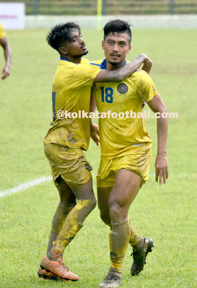 
07/09/21  (GR-B) : GEORGE TELEGRAPH <b><font color=red> 1-1 </b></font> CAL. CUSTOMS : kolkatafootball.com