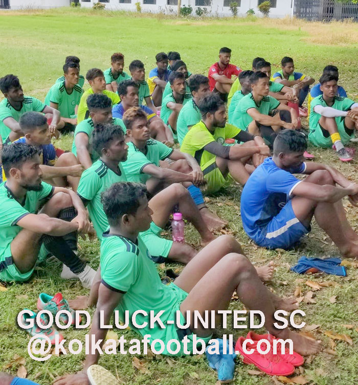 kolkatafootball.com: UNITED SC IFA CFL 2021-22 TEAM