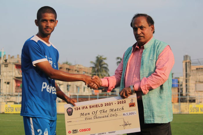 30/11/2021 : HYDERABAD FC-B  - (<b> <font color=red> 1-1 </b></font>) - PEERLESS SC : kolkatafootball.com