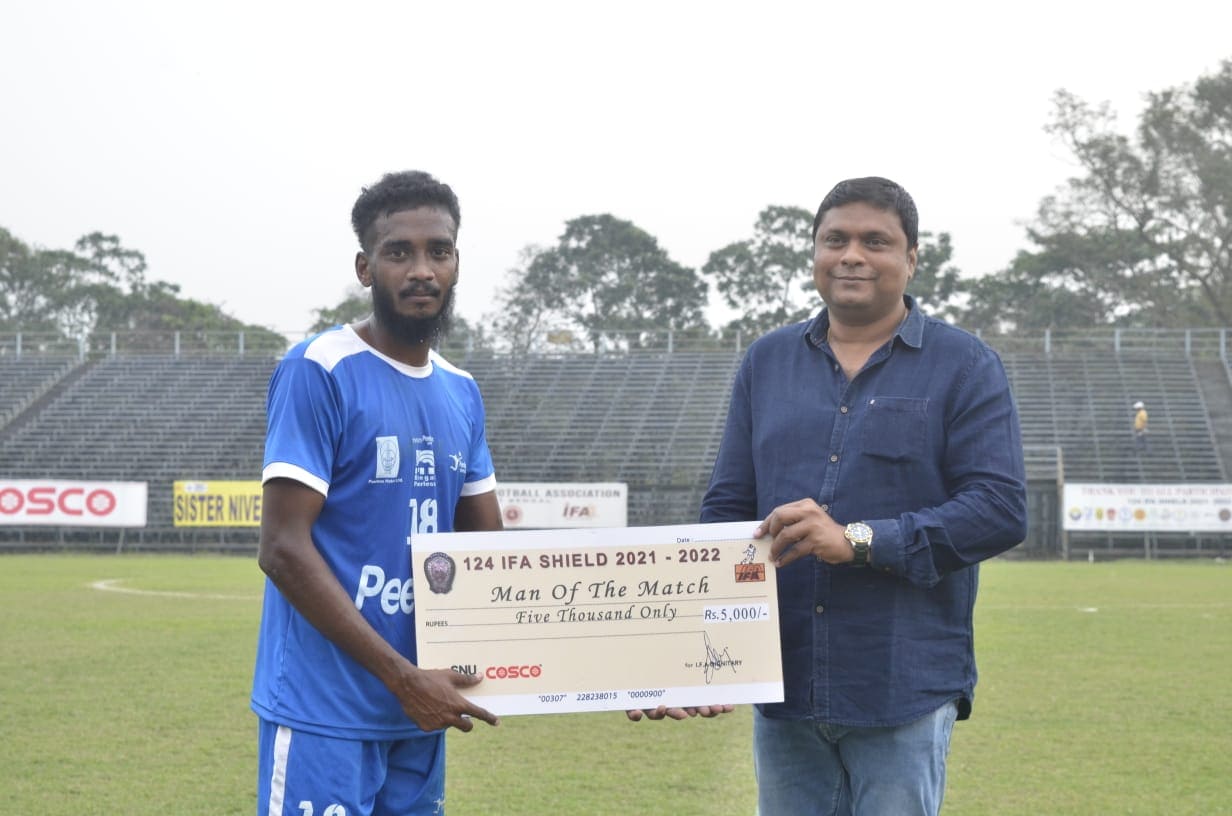 03/12/2021 : PEERLESS SC - ( <b> <font color=red> 0-1 </b></font> ) - ARYAN CLUB : kolkatafootball.com