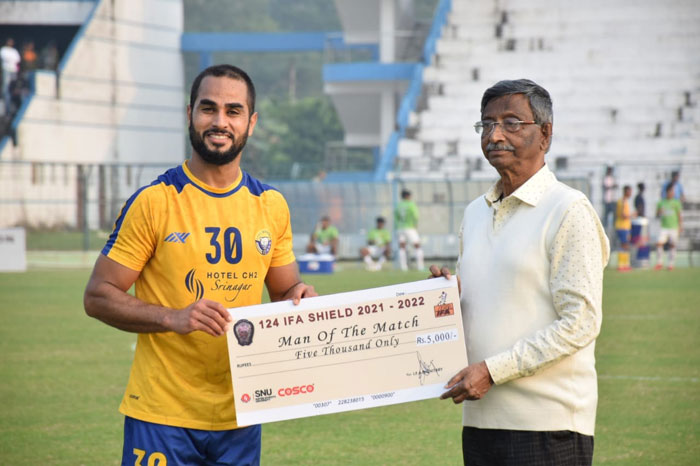 SF-2 12.12.21 : GOKULAM KERALA FC <b> <font color=red> 1-2 </b></font> REAL KASHMIR FC : kolkatafootball.com