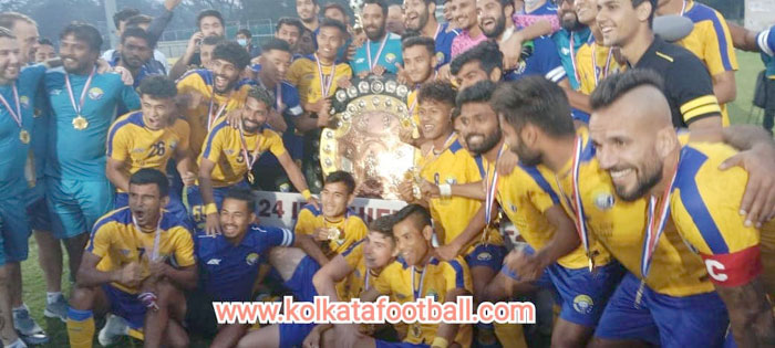 15.12.21 (FINAL) : REAL KASHMIR FC <b> <font color=red> 2-1 </b></font> SREENIDI DECCAN FC : kolkatafootball.com