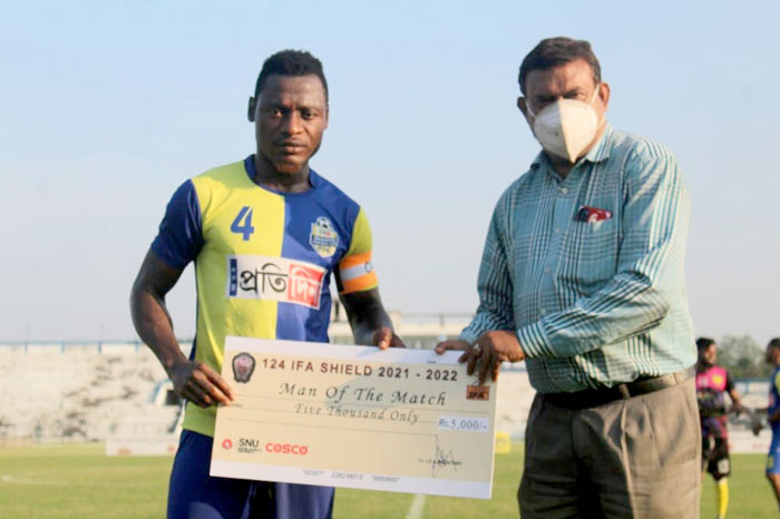 02/12/2021 : BSS SC - ( <b> <font color=red> 0-1 </b></font> ) - KIDDERPORE : kolkatafootball.com