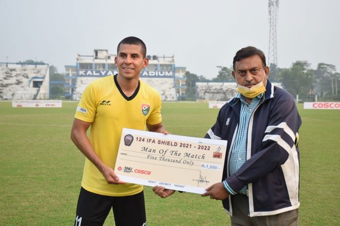26/11/2021 : SOUTHERN SAMITY -(<b> <font color=red> 1-4 </b></font>) - SREENIDI DECCAN FC : kolkatafootball.com