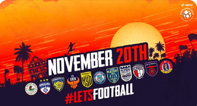 ISL 2020-21 SEASON TO START FROM 20TH NOVEMBER AT GOA