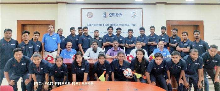 ODISHA FOOTBALL :  CAT-5 Referee Development Course – 2021 Concluted