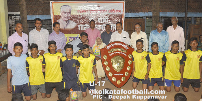 Kolhpur Maharashtra based Gadhinglaj United Football Association completed the 22th edition of Dr. Ghali school football tournament : kolkatafootball.com