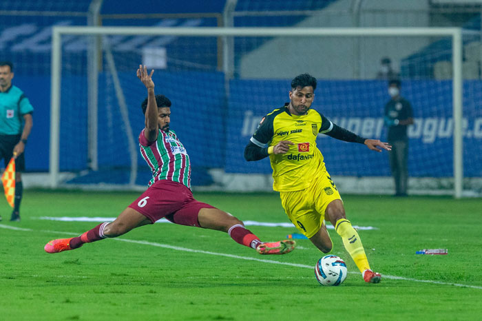 
MATCH-50 : 05.01.22 :ATK MOHUN BAGAN <b> <font color=red> 2-2  </b></font> HYDERABAD FC : kolkatafootball.com