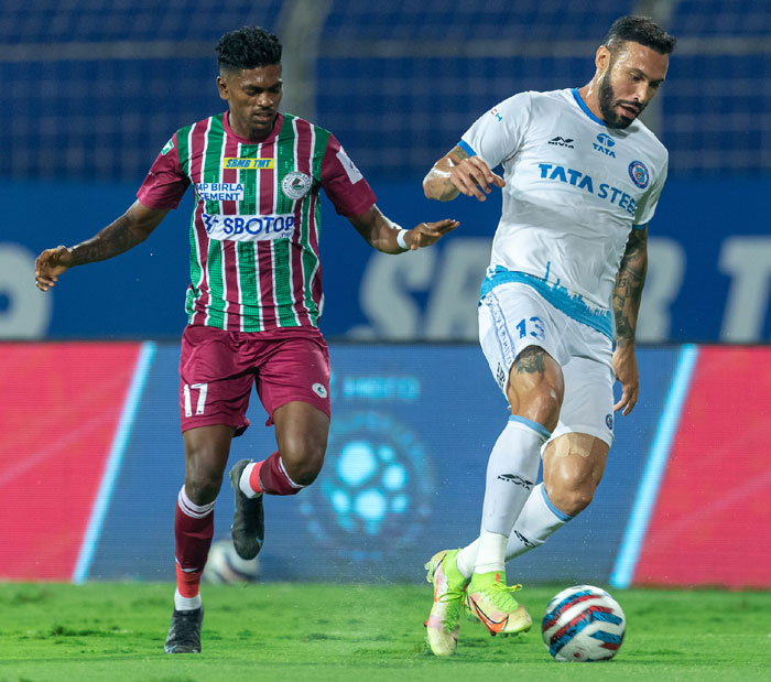 
MATCH-110 : 07.03.2022 : ATK MOHUN BAGAN  <b><font color=red> 0-1 </b></font> JAMSHEDPUR FC : kolkatafootball.com