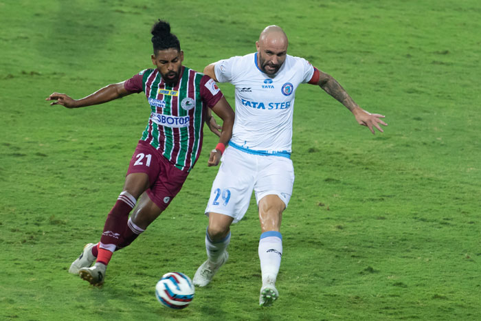 
MATCH-110 : 07.03.2022 : ATK MOHUN BAGAN  <b><font color=red> 0-1 </b></font> JAMSHEDPUR FC : kolkatafootball.com