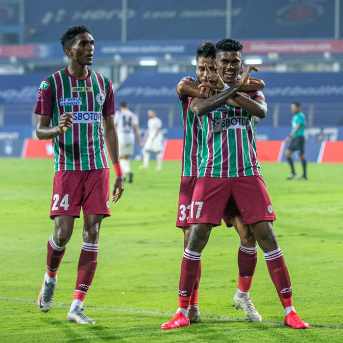 
MATCH-89 : 12.02.2022 : ATK MOHUN BAGAN <b><font color=red> 3-1 </b></font> NORTH EAST UNITED : kolkatafootball.com